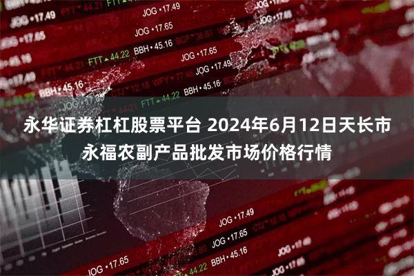 永华证券杠杠股票平台 2024年6月12日天长市永福农副产品批发市场价格行情