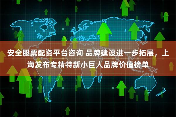安全股票配资平台咨询 品牌建设进一步拓展，上海发布专精特新小巨人品牌价值榜单