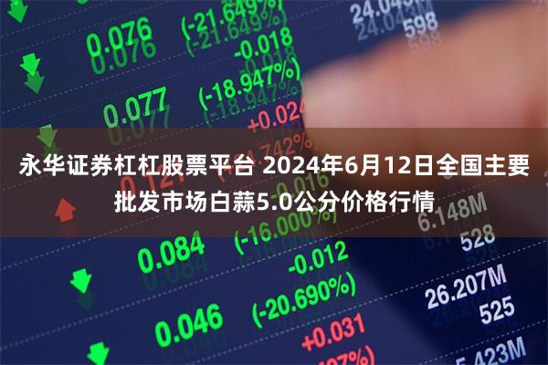 永华证券杠杠股票平台 2024年6月12日全国主要批发市场白蒜5.0公分价格行情