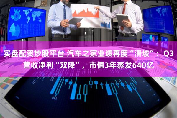 实盘配资炒股平台 汽车之家业绩再度“滑坡”:Q3营收净利“双降”,市值3年蒸发640亿