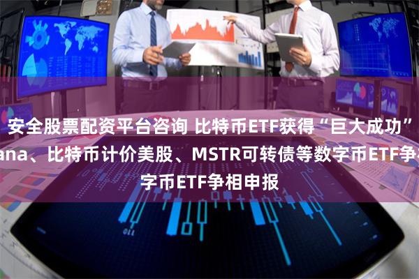安全股票配资平台咨询 比特币ETF获得“巨大成功”,Solana、比特币计价美股、MSTR可转债等数字币ETF争相申报