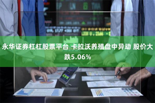永华证券杠杠股票平台 卡拉沃养殖盘中异动 股价大跌5.06%
